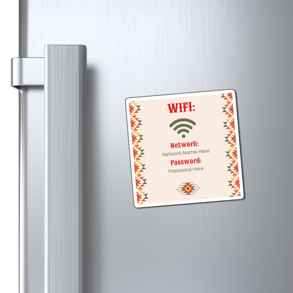 Southwest Airbnb Wifi Magnet, VRBO Wifi Magnet, Vacation Rental Wifi Sign, Wifi Sign, Rental Wifi Sign, Mountain House Cabin