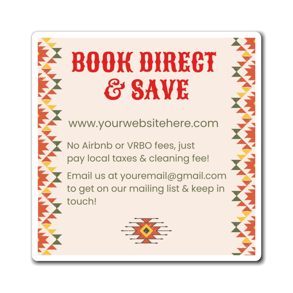 Southwestern Design Direct Booking Website, Airbnb Rental, VRBO Rental, Vacation Rental Website, Vacation Rental Direct Booking