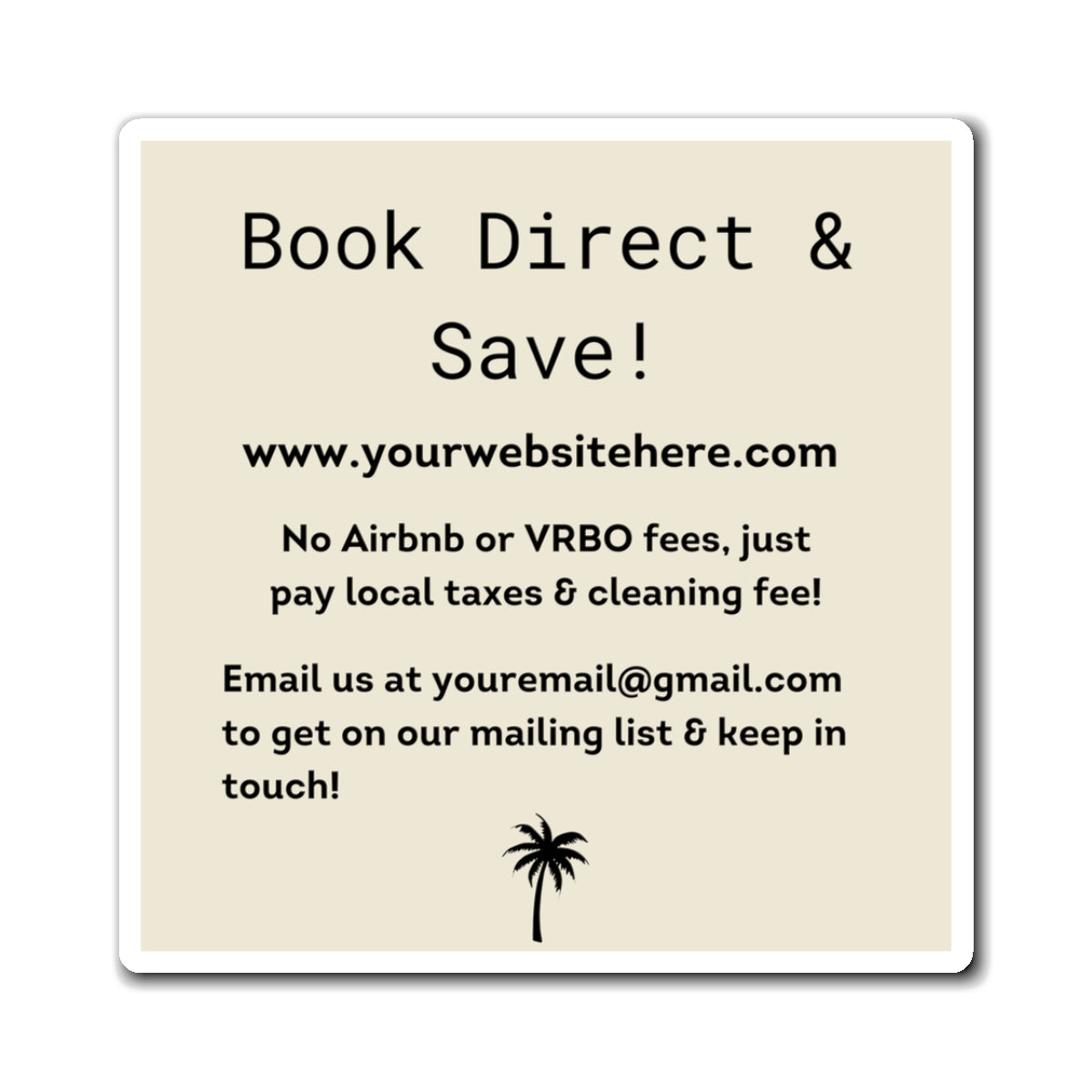 Direct Booking Website, Airbnb Rental, VRBO Rental, Vacation Rental Website, Vacation Rental Direct Booking, Book Direct