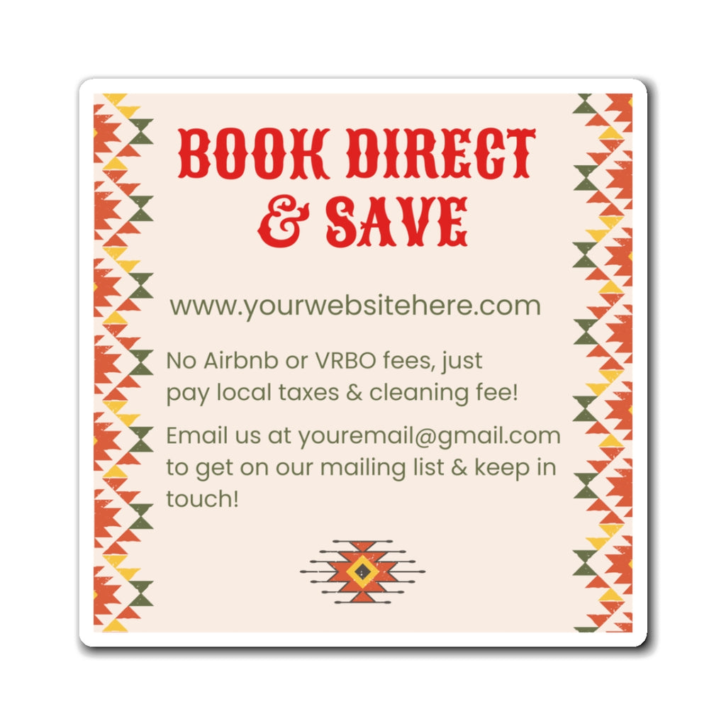 Southwestern Design Direct Booking Website, Airbnb Rental, VRBO Rental, Vacation Rental Website, Vacation Rental Direct Booking