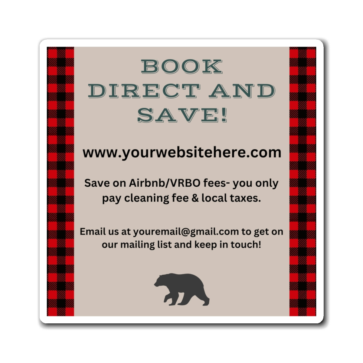 Direct Booking Website, Airbnb Rental, VRBO Rental, Vacation Rental Website, Vacation Rental Direct Booking, Book Direct