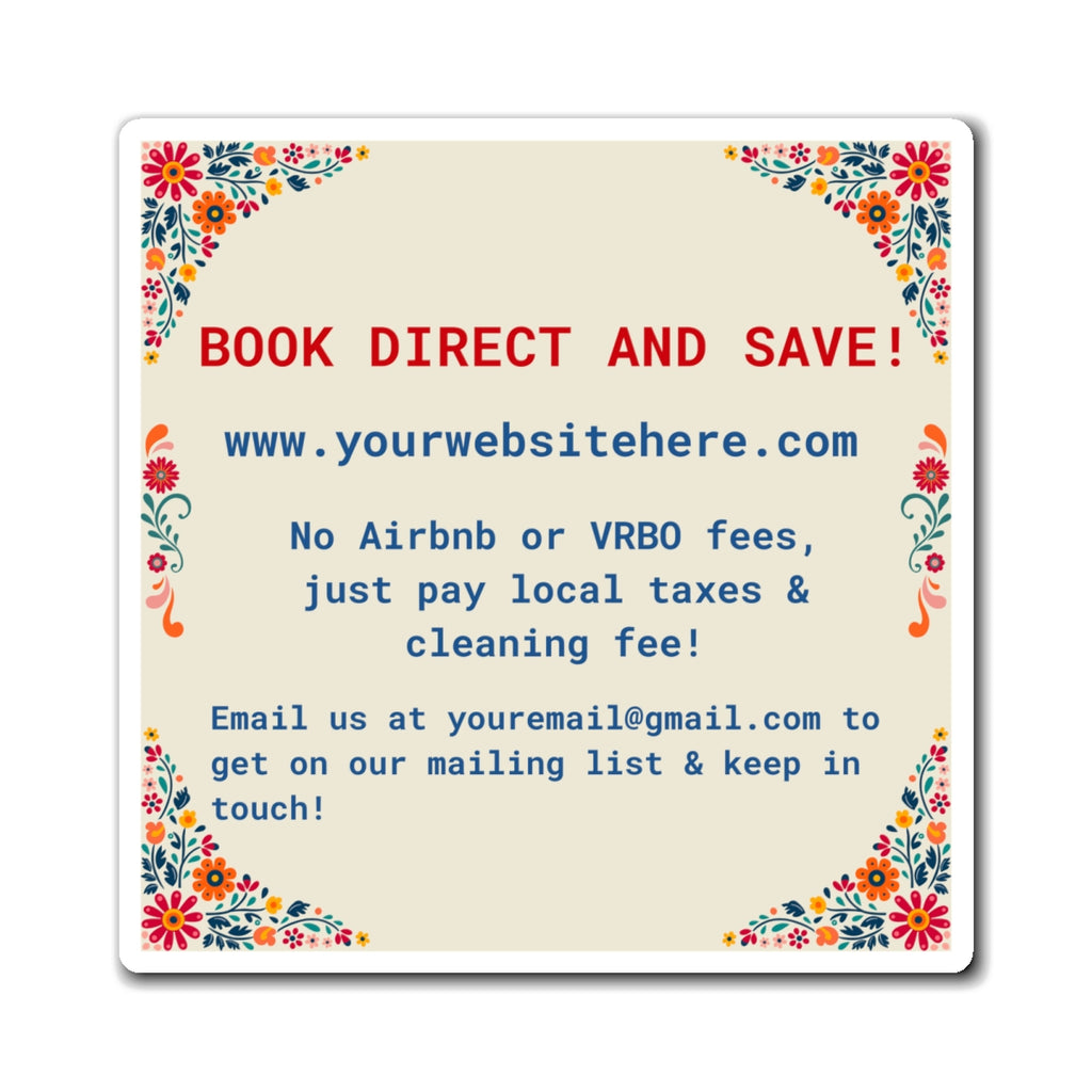 Direct Booking Website, Airbnb Rental, VRBO Rental, Vacation Rental Website, Vacation Rental Direct Booking, Book Direct, Floral Design