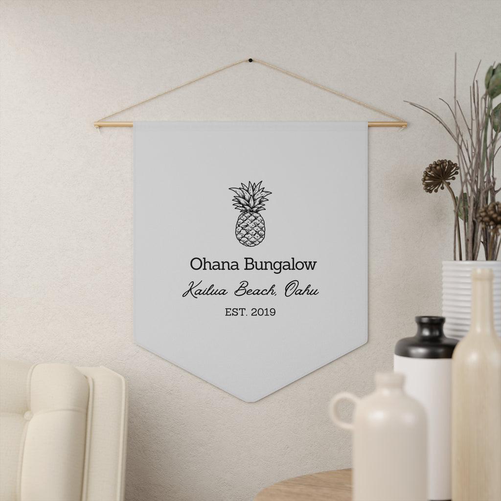 Custom Pennant, Airbnb Pennant, Personalized Pennant, Housewarming Gift, Lakehouse Sign, Family Home Sign, Vacation Rental Sign