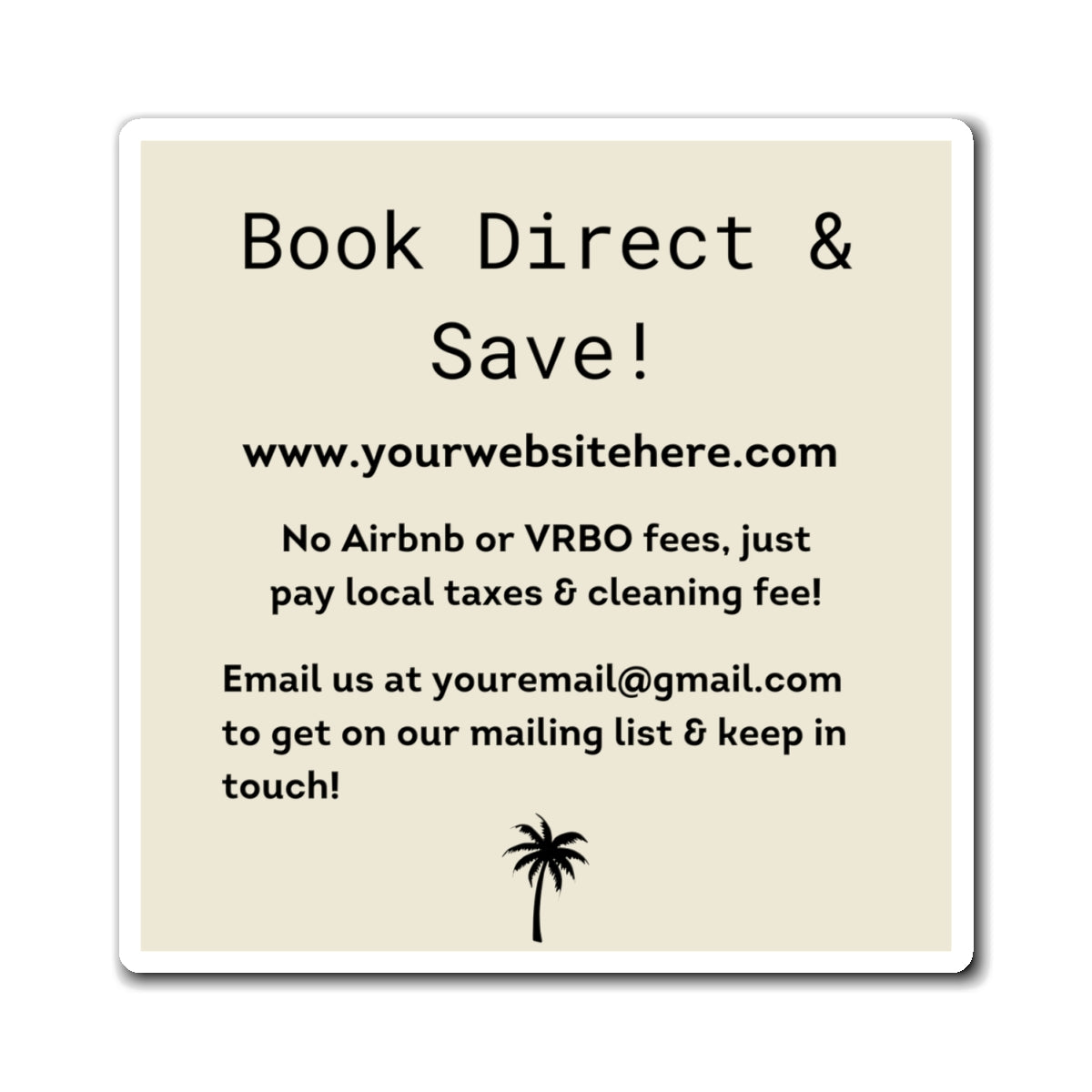 Direct Booking Website, Airbnb Rental, VRBO Rental, Vacation Rental Website, Vacation Rental Direct Booking, Book Direct