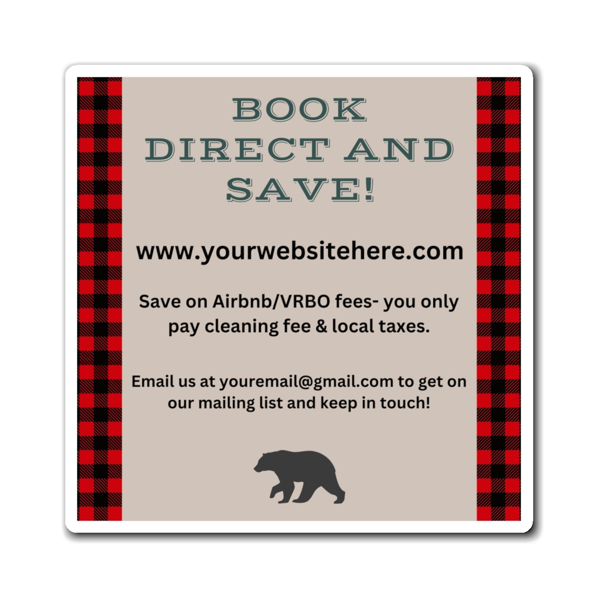 Direct Booking Website, Airbnb Rental, VRBO Rental, Vacation Rental Website, Vacation Rental Direct Booking, Book Direct