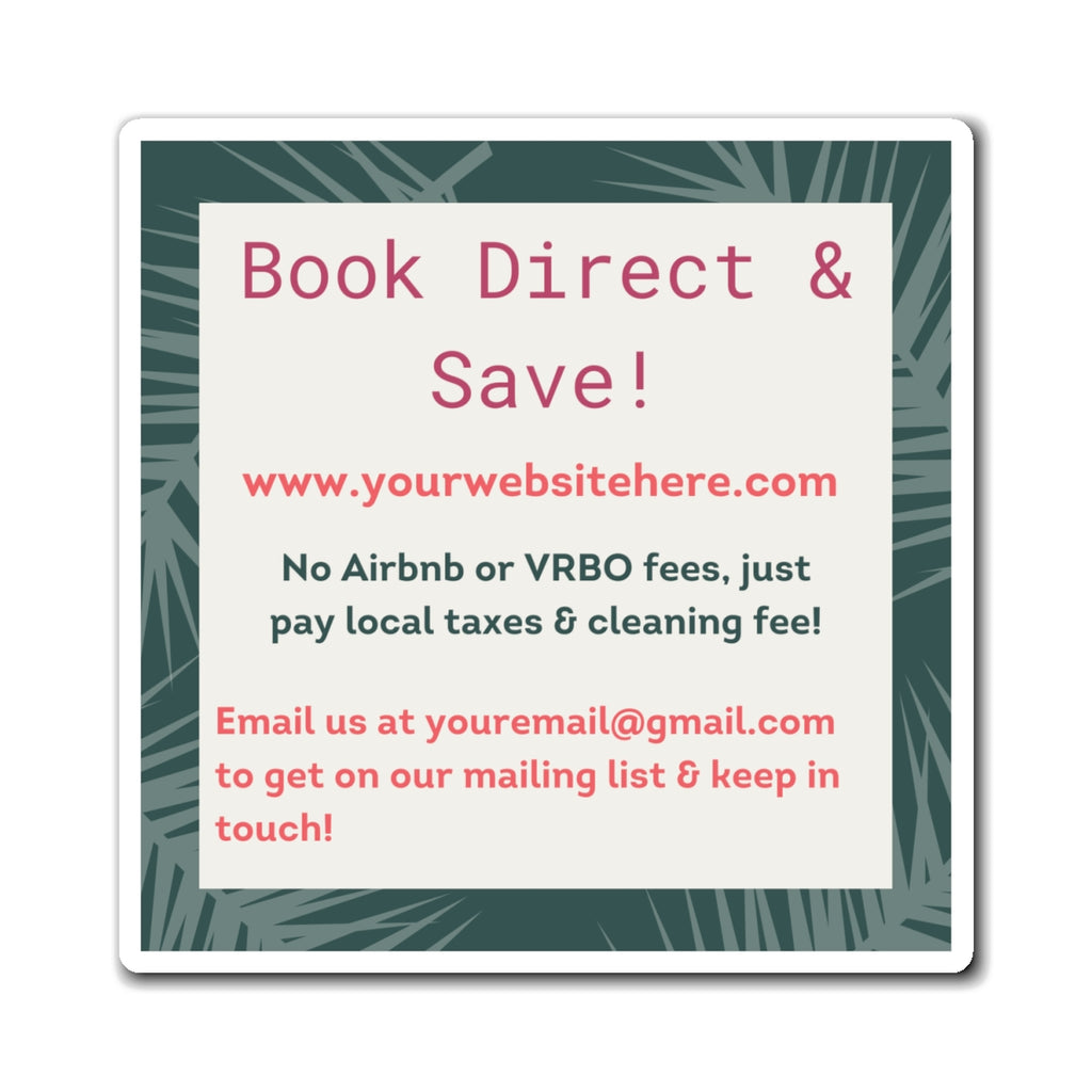 Direct Booking Website, Airbnb Rental, VRBO Rental, Vacation Rental Website, Vacation Rental Direct Booking, Book Direct