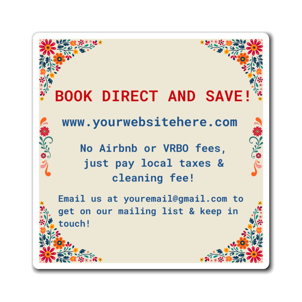 Direct Booking Website, Airbnb Rental, VRBO Rental, Vacation Rental Website, Vacation Rental Direct Booking, Book Direct, Floral Design