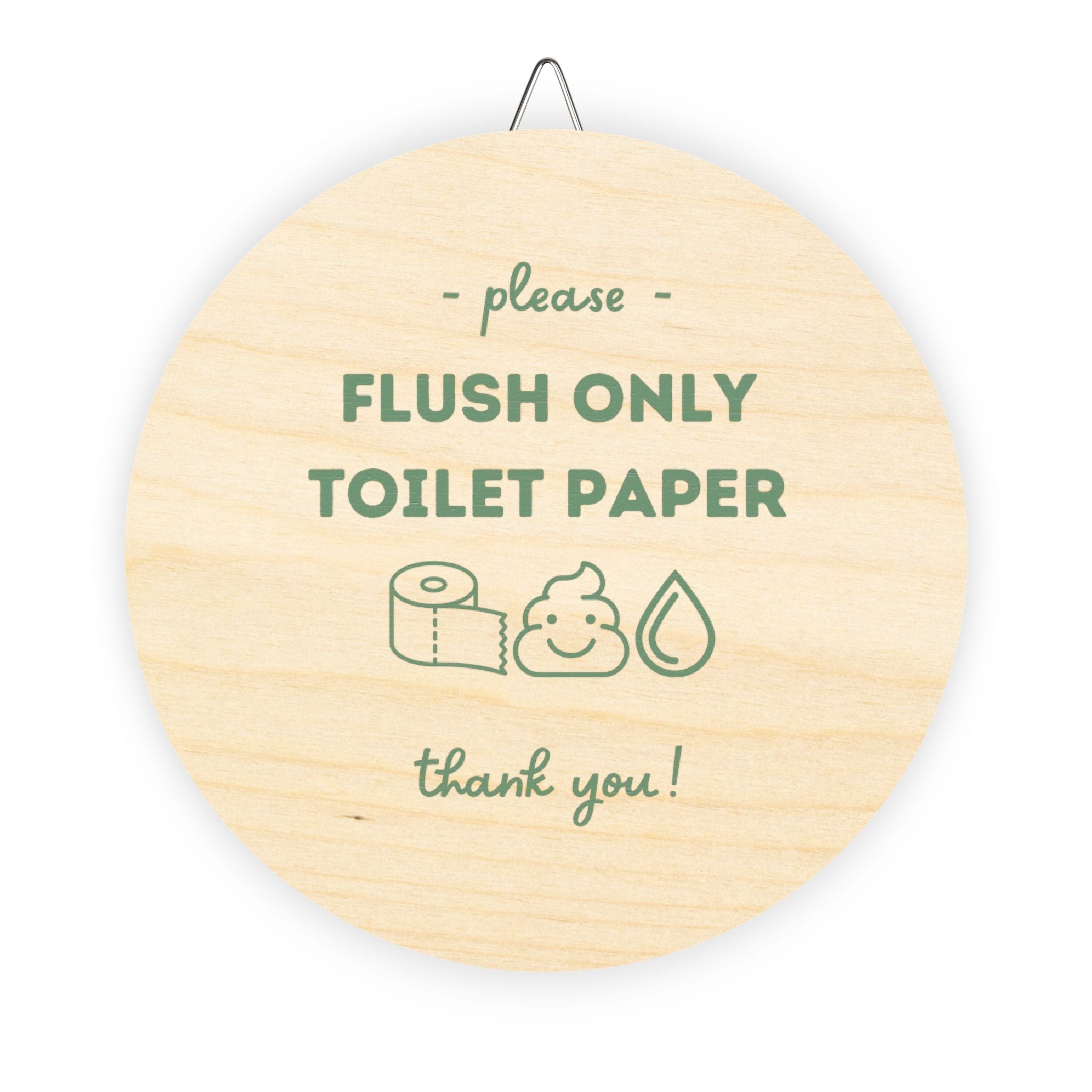 Only Flush Toilet Paper, Do Not Flush Sign, Septic System Sign, Vacation Rental Host Sign, Toilet Sign, Bathroom Sign