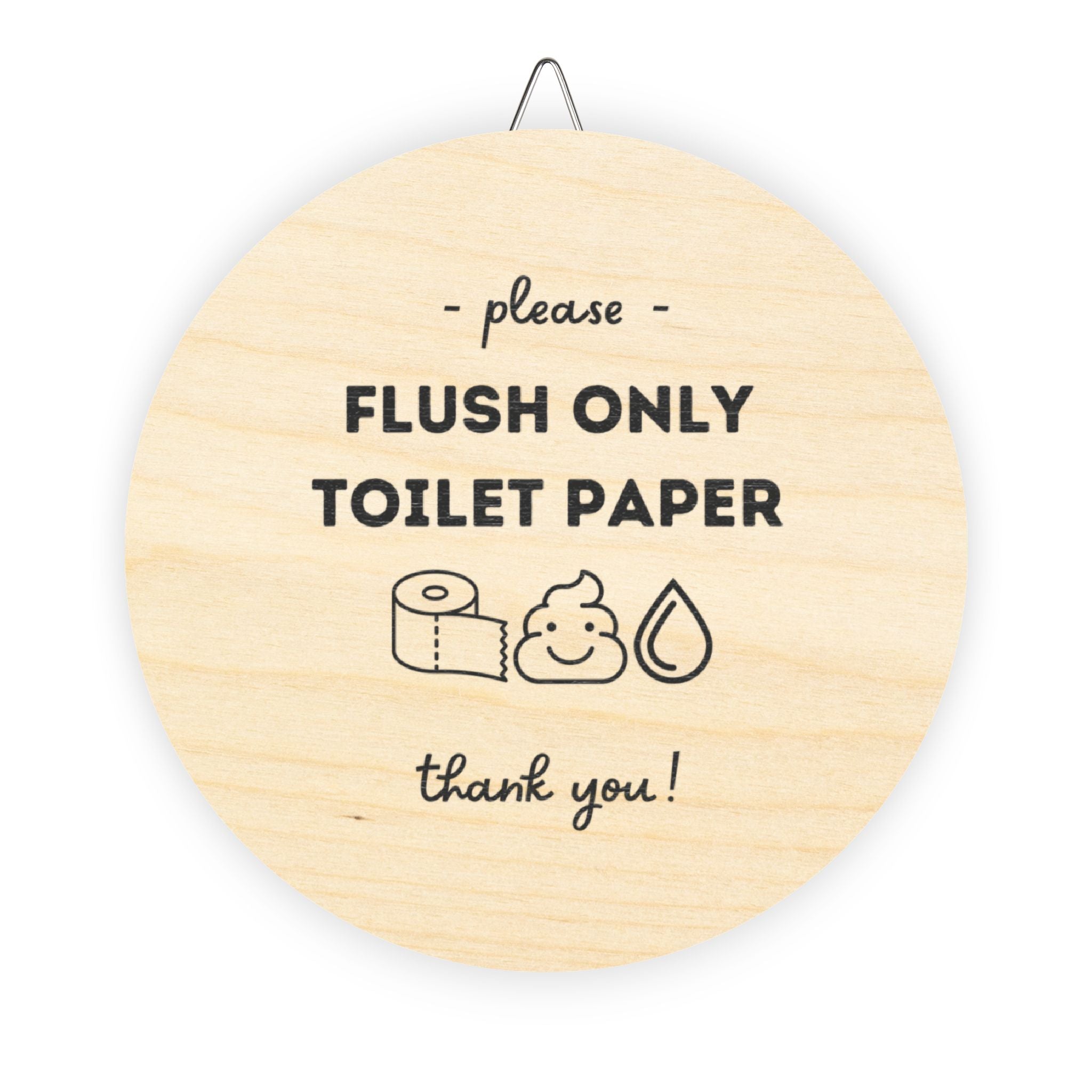 Flush Only Toilet Paper, Do Not Flush Sign, Septic System Sign, Vacation Rental Host Sign, Toilet Sign, Bathroom Sign