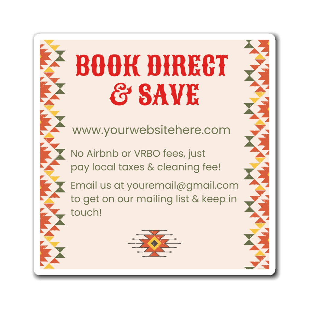 Southwestern Design Direct Booking Website, Airbnb Rental, VRBO Rental, Vacation Rental Website, Vacation Rental Direct Booking