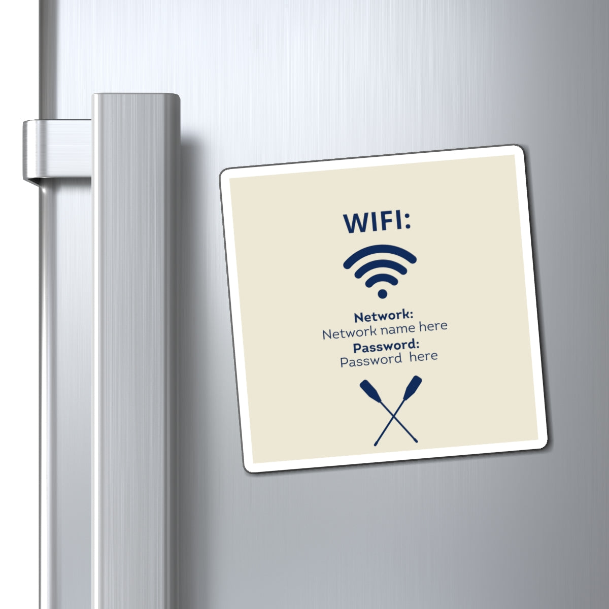 Lakehouse Airbnb Wifi Magnet, VRBO Wifi Magnet, Vacation Rental Wifi Sign, Wifi Sign, Rental Wifi Sign, Lake House Design, Mountains