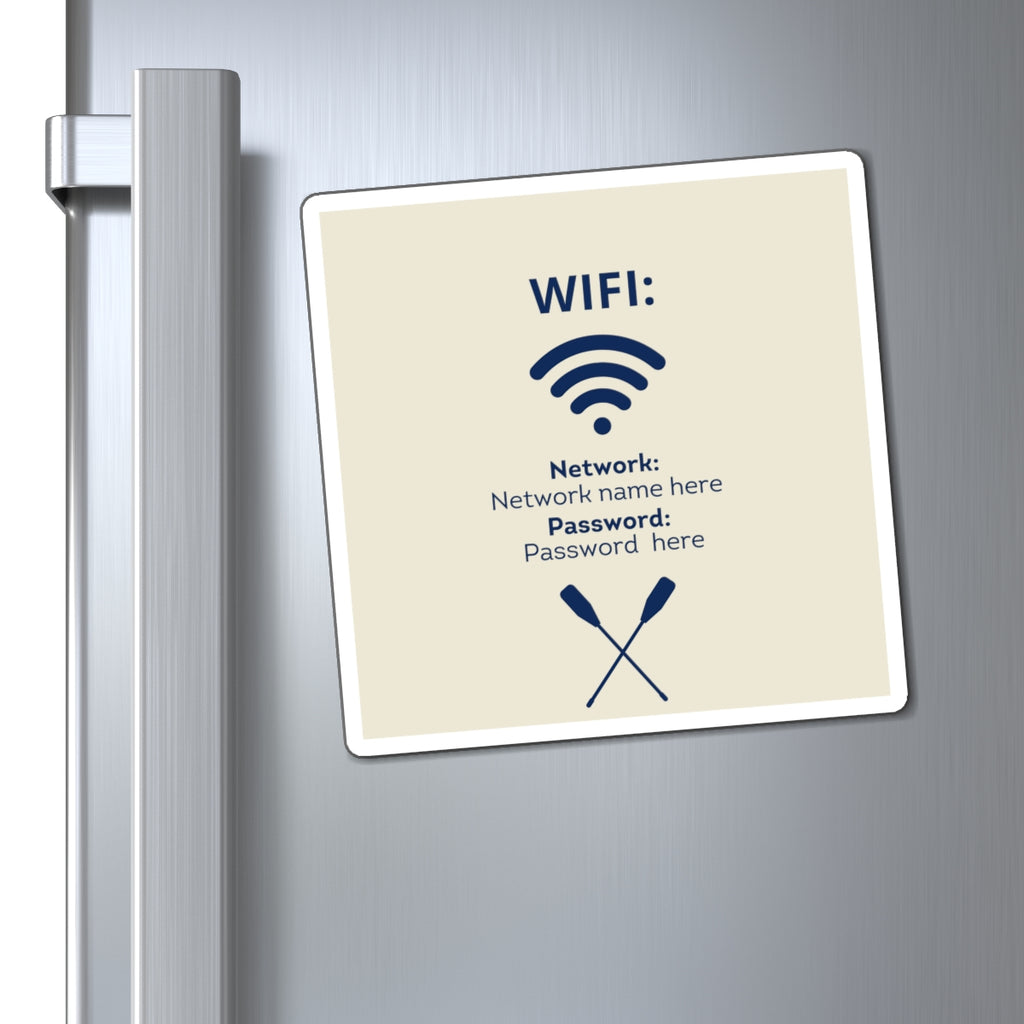 Lakehouse Airbnb Wifi Magnet, VRBO Wifi Magnet, Vacation Rental Wifi Sign, Wifi Sign, Rental Wifi Sign, Lake House Design, Mountains