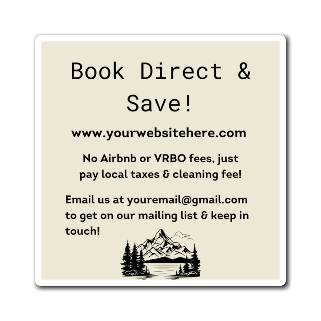 Direct Booking Website, Airbnb Rental, VRBO Rental, Vacation Rental Website, Vacation Rental Direct Booking, Book Direct