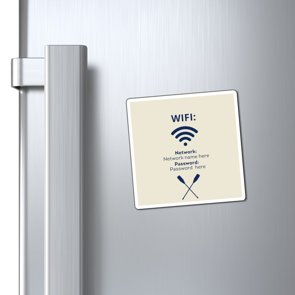 Lakehouse Airbnb Wifi Magnet, VRBO Wifi Magnet, Vacation Rental Wifi Sign, Wifi Sign, Rental Wifi Sign, Lake House Design, Mountains